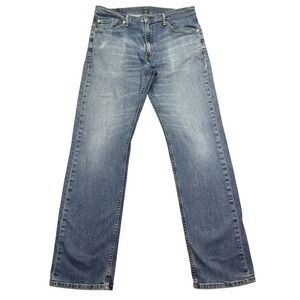 Levi's 559 Relaxed Straight Leg Jeans Light Wash Denim Pants W36 Fits 34" Grunge